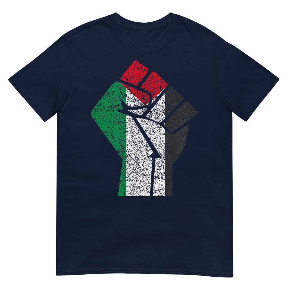 Free Palestine Arabic Support Palestine And Gaza Jerusalem TShirt S