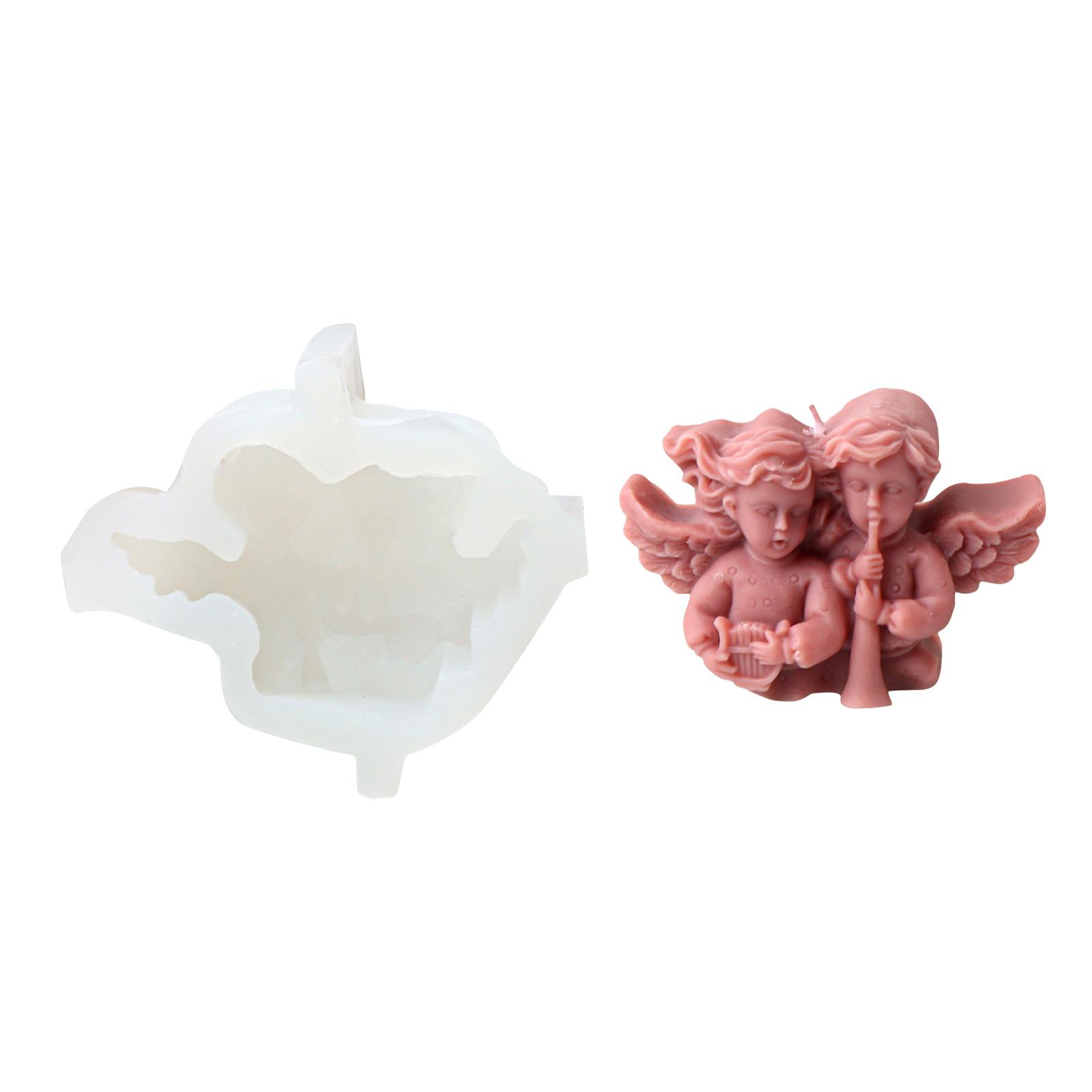 

Декоративные отливки Формы из эпоксидной смолы Изготовление 3D свечей Выпечка Силиконовые 3D поделки Милые формы Силиконовые формы для ручного творчества A