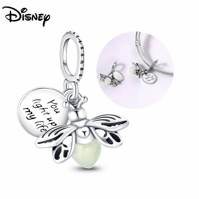 925 Silver New Pendant Stitch Charms Beads Fit 3mm Bracelet Necklace Women DIY Fine Festival Jewelry Gift