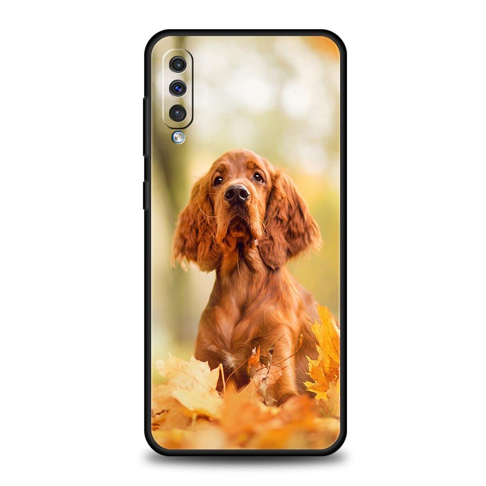 Cocker Spaniels Dog Lovely Case For Samsung A54 A52 A24 A14 A50 A72 A70 A30 A40 A20S A20E A02S A12 A22 A34 A42 A32 5G A04s Cover