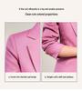 Zihong 2024 Autumn Pink Chic High-End Fashion Suit for OL Commute