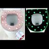 24TE Toilet Seat Covers Soft Comfortable Toilet Seat Pad Washable- Mat for Bathroom Removable Cover Cushion Glow- in Dark