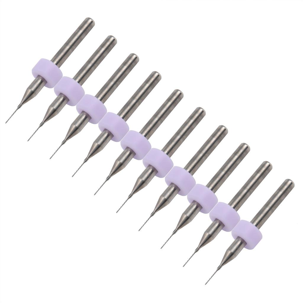 10pcs 0.3mm Cleaning Needle Nozzle Drill Bits Cleaner Tungsten Carbide 3D Printer Accessory