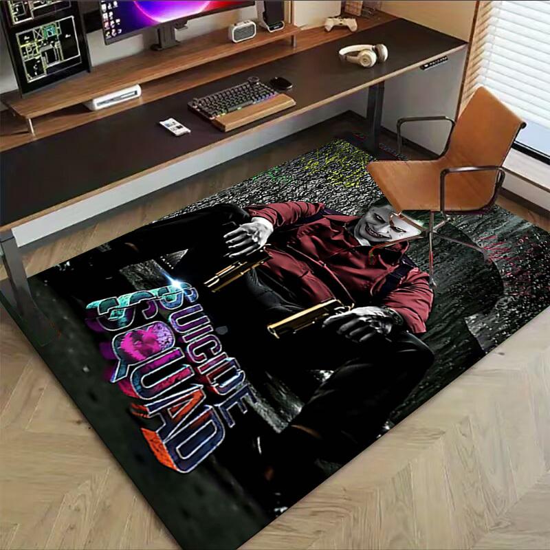 1PC Joker Extra Large Non-Slip Floor Carpet, Office, Family, Bedroom, Studio - Large Area Rug Indoor Rugs1149A