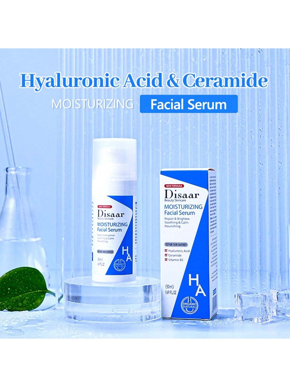 

50 мл эссенция для лица с гиалуроновой кислотой, антивозрастная, сужающая поры, отбеливающая увлажняющая эссенция, крем для ухода за сухой кожей Clear чистый