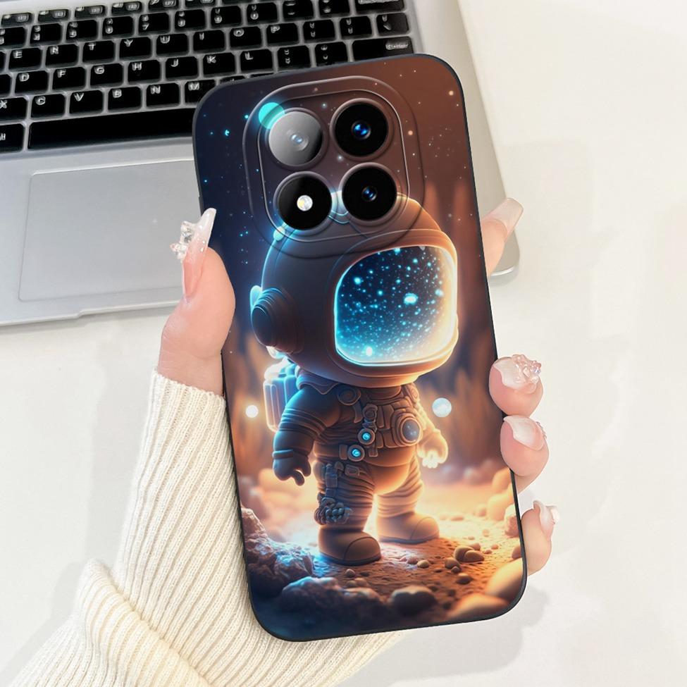 For Redmi Note 14 Pro+ 5G Cover For Redmi Note 14 Pro Plus 5G Case Silicone Cute Cartoon Luxury Fashion Shockproof Bumper Funda