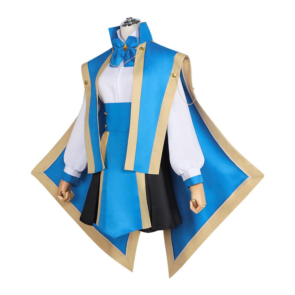 Kunon The Sorcerer Can See Jenie Koes Cosplay Costume With Polyester Fabric For Halloween Anime Fans