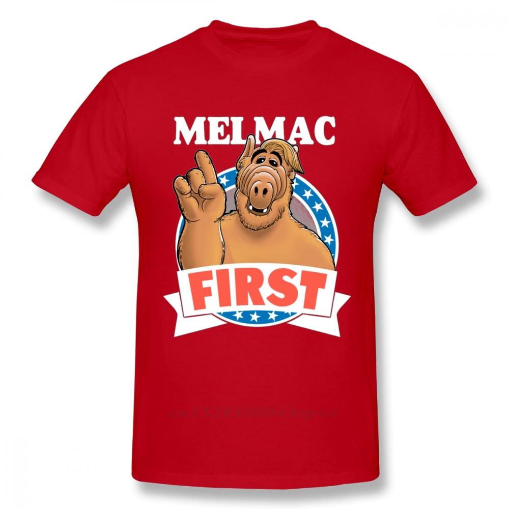 Novelty ALF Melmac First T Shirt For Male Stylish Design Round Collar Life Form Tee Shirt Plus Size