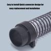 2ks Flexibilní trubka Bezdrátová hadice vysavače Podlahový mycí kartáč pro podlahovou pračku Náhradní díly Příslušenství
