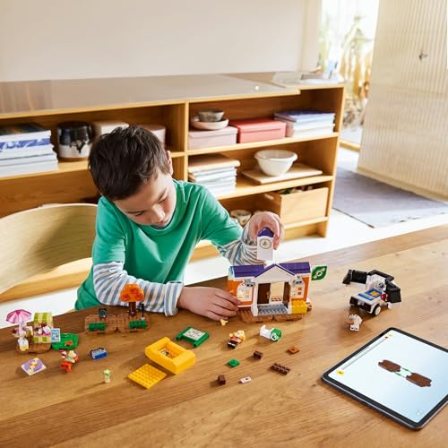 LEGO Animal Crossing Square Live Toy Toy Present Birthday Block Christmas Girls Boys Children 7 Years Old 8 Years Old 9 Years Old Elementary School Ga