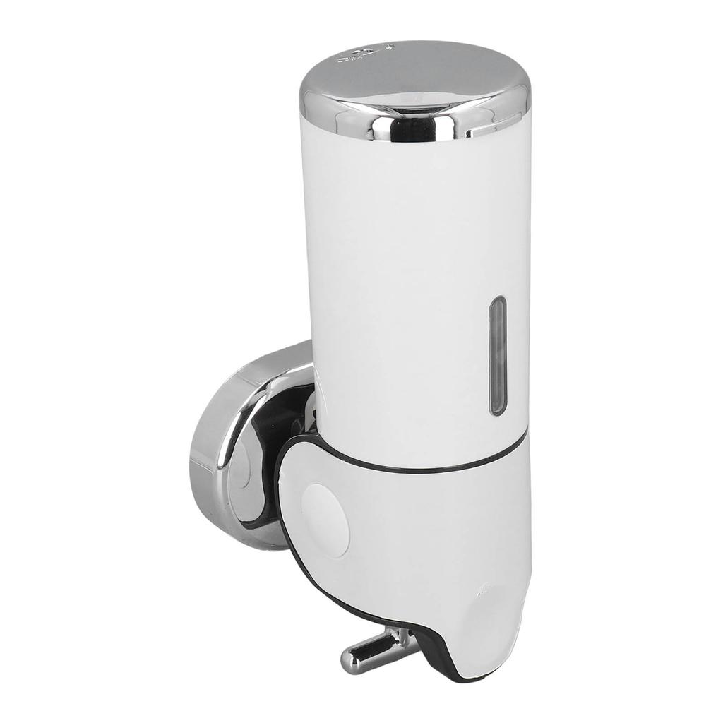 Wandmontierter Seifenspender ABS Seifenhalter 500ml Fassungsvermögen Lotion Spender Pumpe für Badezimmer Küche