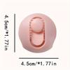 6pcs Round Gripper Clips - Non-Slip Quilt Holders for Secure Bed Sheets & Blankets - Needleless Fasteners in Mixed Colors