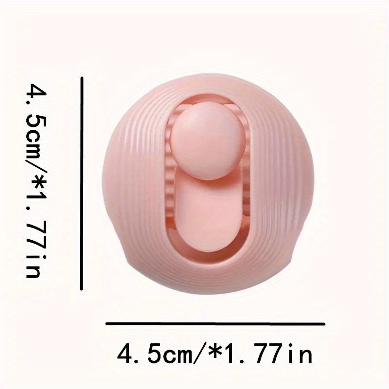 6pcs Round Gripper Clips - Non-Slip Quilt Holders for Secure Bed Sheets & Blankets - Needleless Fasteners in Mixed Colors