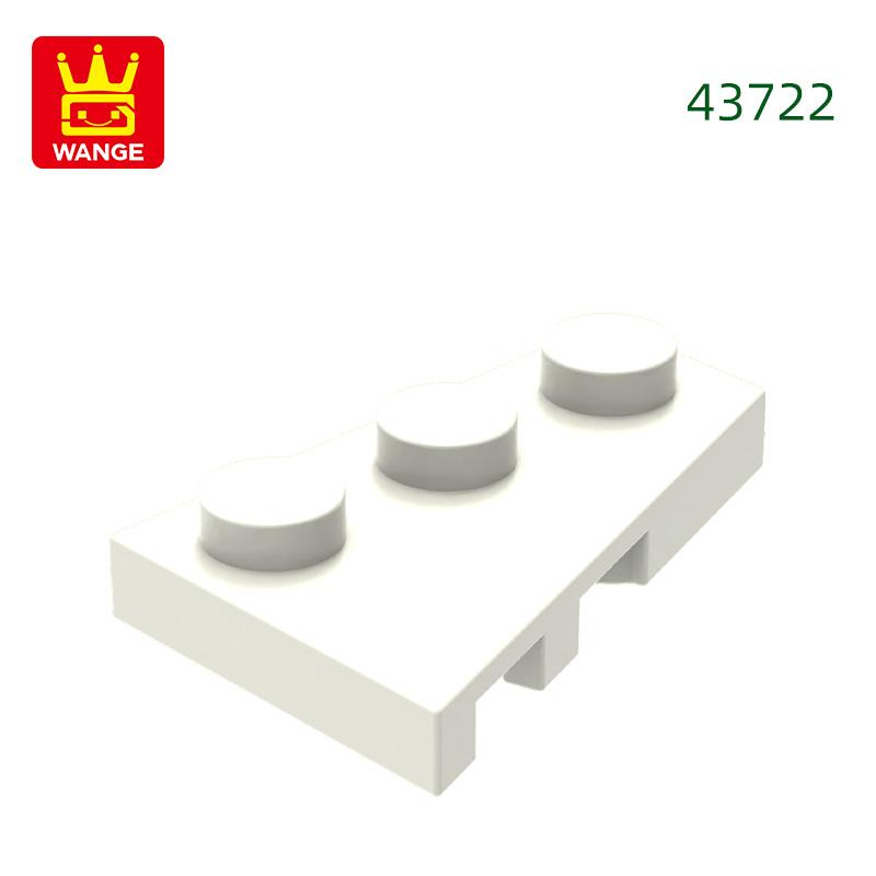 158Pcs/lot 43723 2x3 Right Wedge Plate Construction Bricks MOC Accessories Works With Featuring Blocks Kids Playthings Gift Idea Box