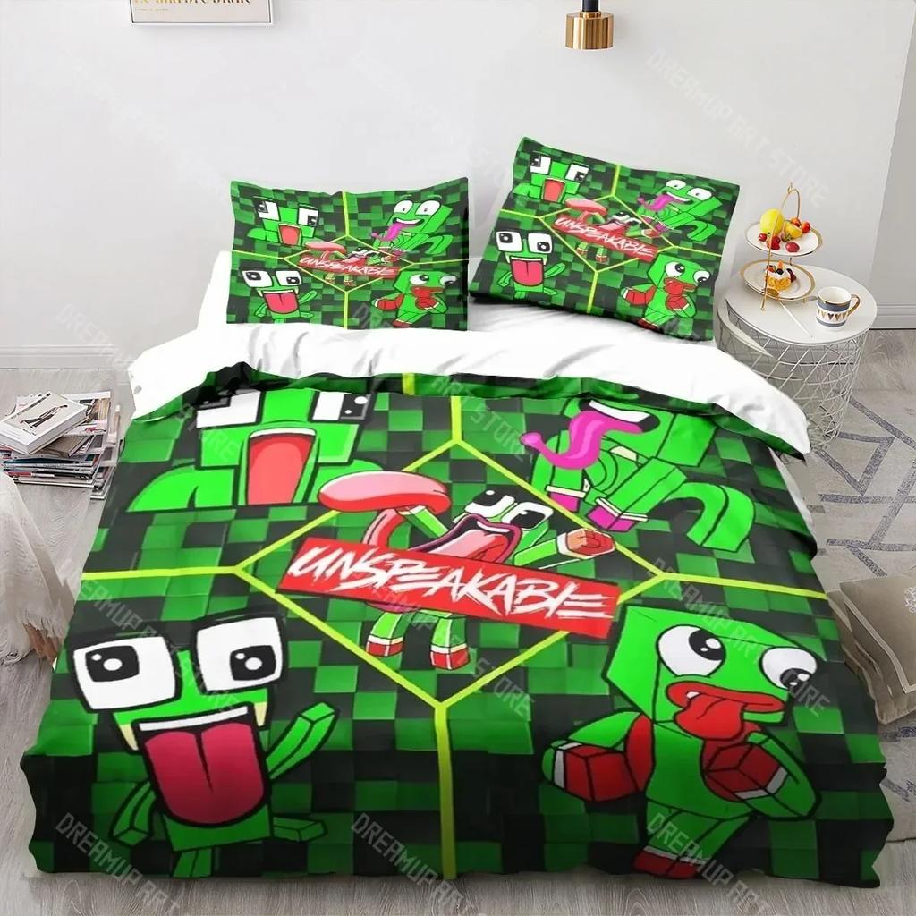 Cartoon Funny Play U-Unspeak-able Bedding Set Bedroom Soft Bedspreads For Bed Comefortable Duvet Cover Quilt And Pillowcase