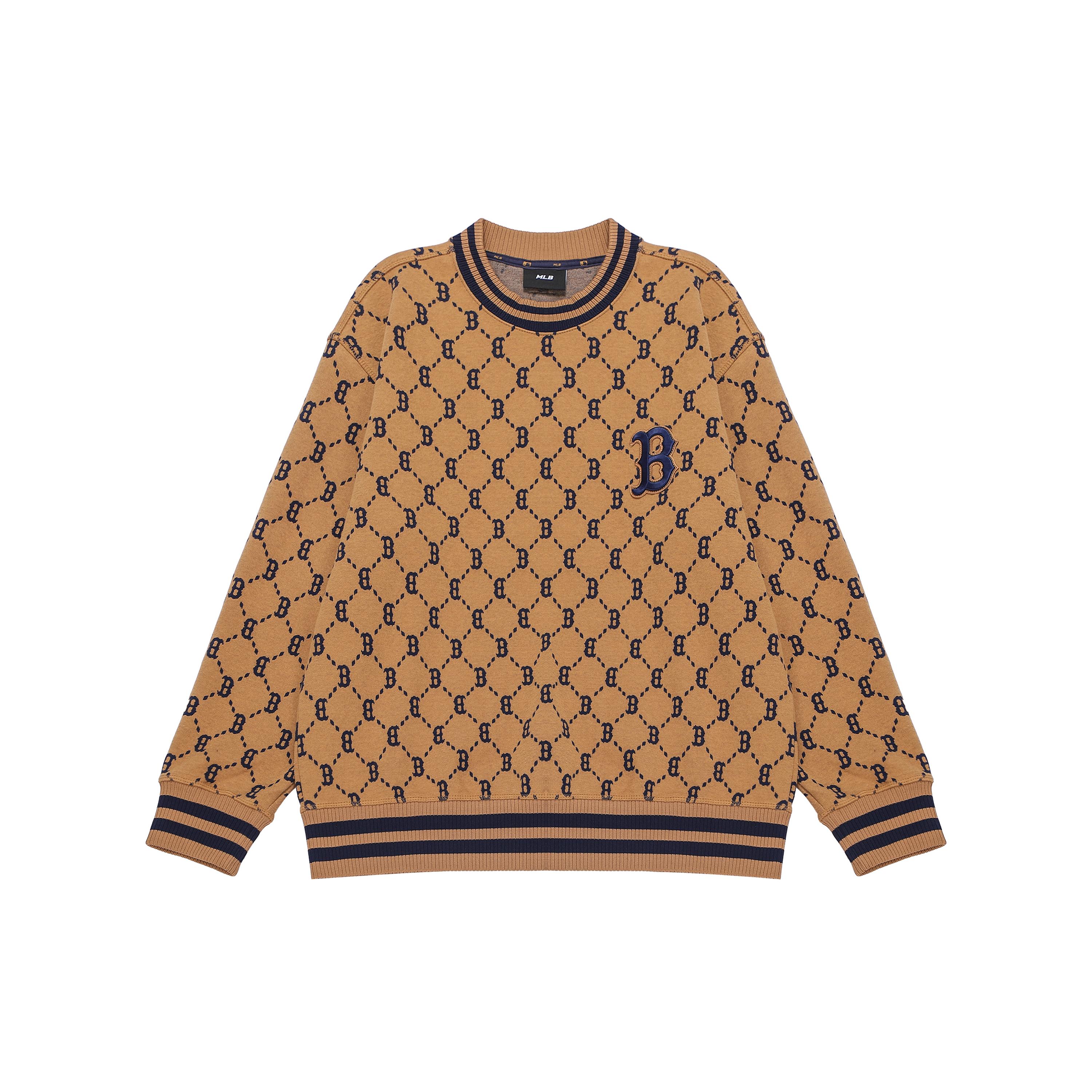 

New MLB Sweatshirt Unisex Dark Brown 3AMTM0724-43BGD XS