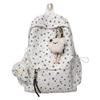 Schoolbag1011 New Simple Casual Backpack Korean Small Fresh Light Versatile Backpack Junior High School School Bag