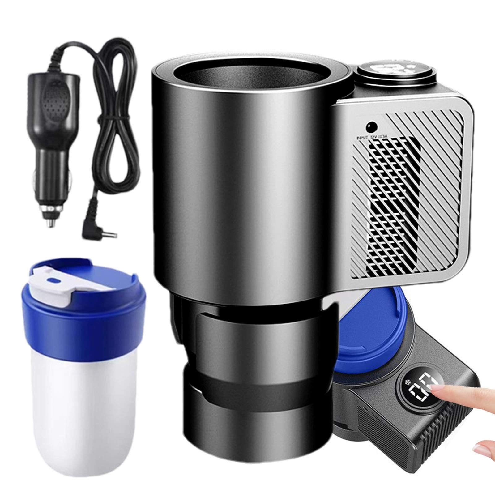 Car Cup Holder Heating and Cooling, 2-in-1 Smart Car Cup Warmer Cooler, Car Cup See description