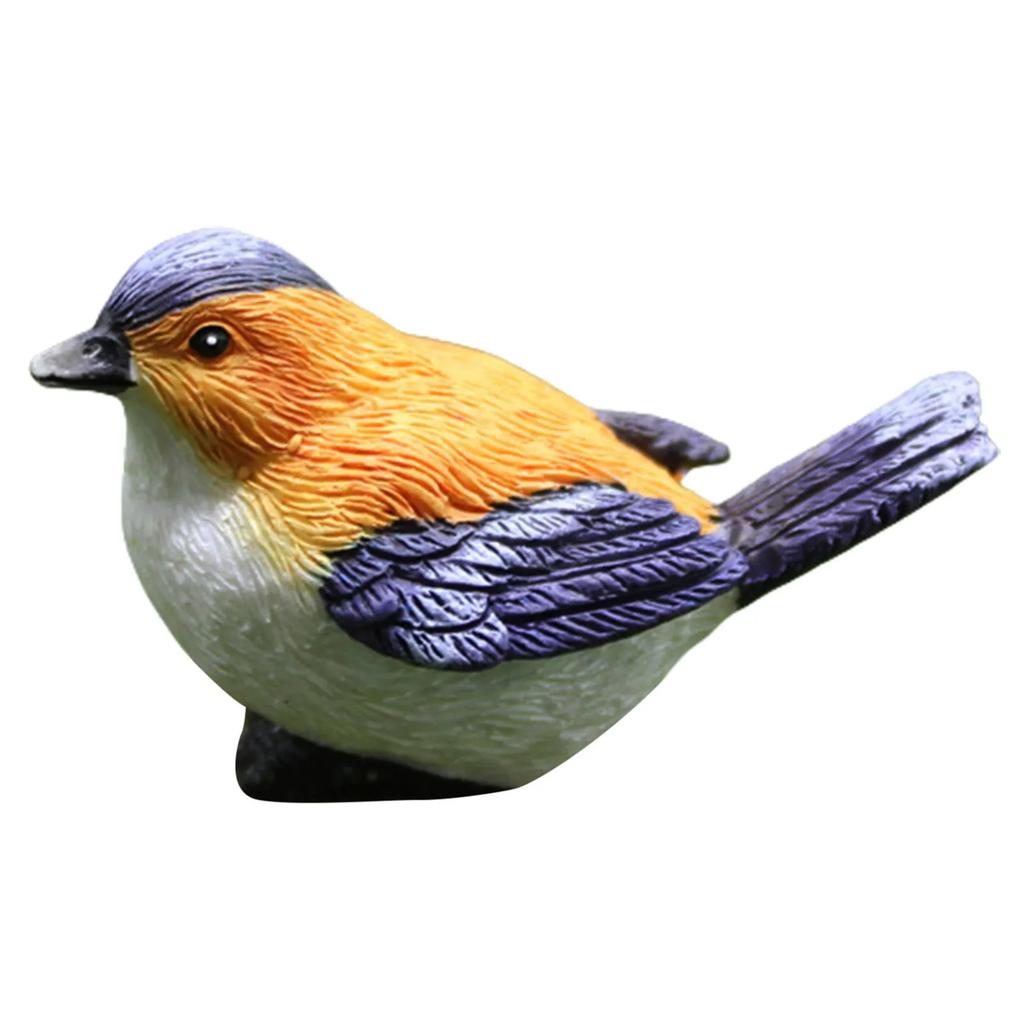 Tuinbeelden Tuinornament Hars Vogelornament Dierenstandbeeld DIY Sculptuur Boomdecor Buitendecor Tuinornament