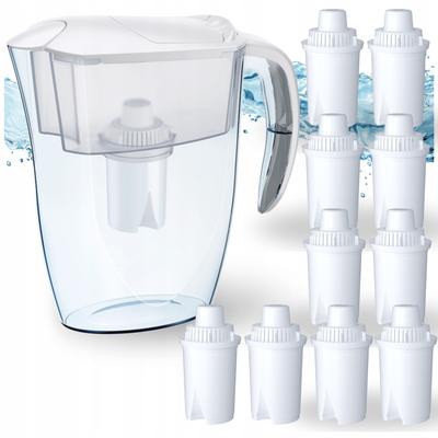 Aquaphor Real Filter Jug 2.9L White, 10 B15 Filter Cartridges
