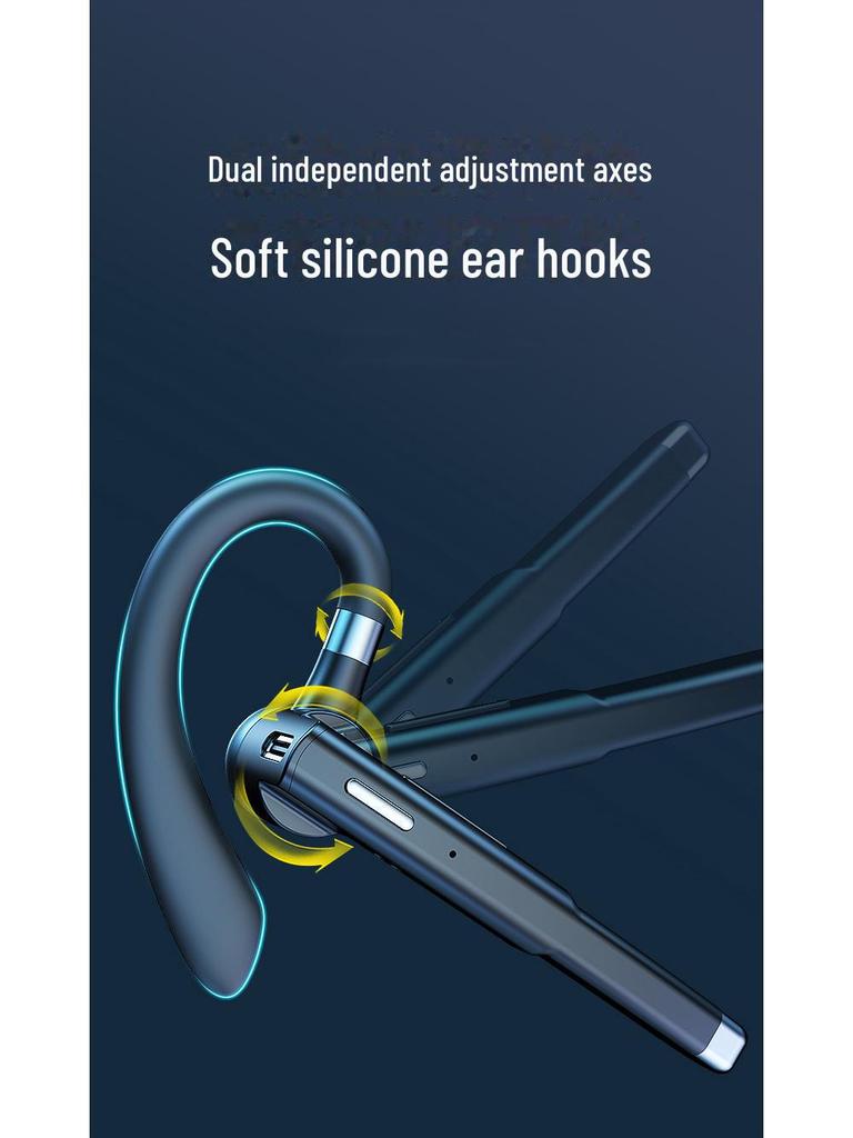 YYK-520 2. generációs Bluetooth headset: Vezeték nélküli, Hosszú akkumulátor-élettartam, Zajszűrő, Fülkampós üzleti modell