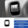 Carbon Fiber Headlight Brightness Adjust Switch Cover For Porsche Cayenne 03-10