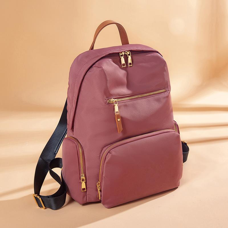 Student Schoolbags, Backpacks, Female Oxford Fabric Waterproof Computer Backpacks, Large-capacity Travel Bags