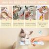 3pcs Cat Squeeze Treat Spoon, PP Portable Slow Feeder for Wet Food