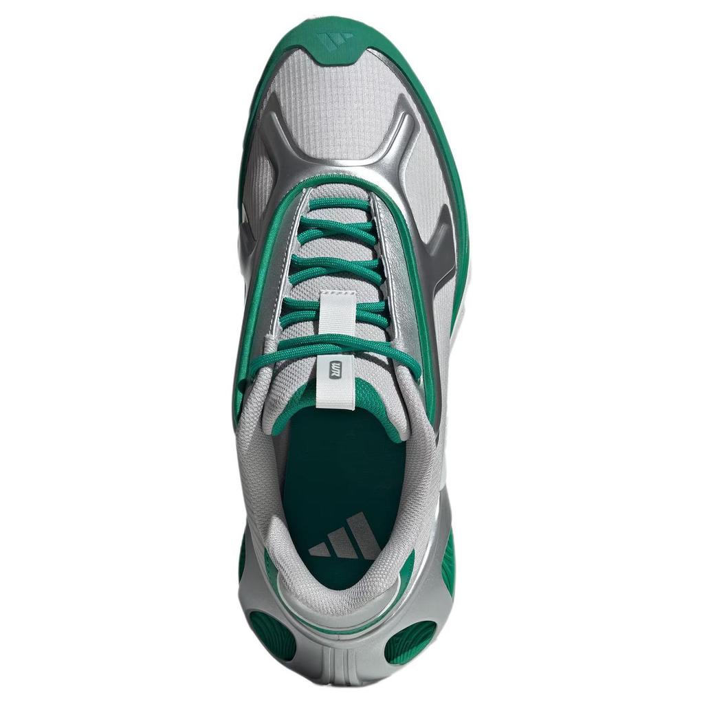 Adidas Wonder Runner Mode Bequem Sport Stoßdämpfung Verschleißfest Low-Top Lässige Laufschuhe Unisex Laufschuhe Silber Grün JP5266