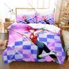 Cutie Honey Bedding Set Includes Duvet Cover 2 Pillowcases Classic Retro Magical Shoujo Anime Character Bedroom Decor For Anime