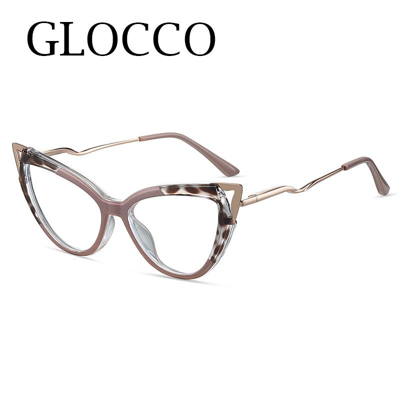 Reading Eyewear Female TR90+Metal Blue Cat's Luxury Presbyopic Filter Premium Feline Radiation Elegant Ladies UV400 Glare Computer Screen Eye Light