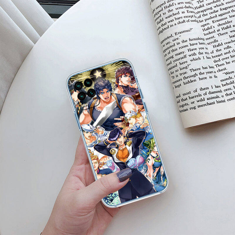 MH75 JoJos Bizarre Adventure Case for Motorola E7 G6 G7 G8 G9 Plus Power Play G10 G20 G04 E30 E40 E22 E20 E13 E15 G22 G23 G05 G75 G35 G55