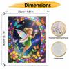 Disney Fairy Oil Painting Hand Painting Coloring Painting Handmade Diy Home Decoration Gift