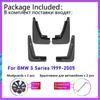 Auto-Kotflügel für BMW 3er E46 1999 2000 2001 2002 2003 2004 2005 Vorder- und Hinterräder Schmutzfänger Spritzschutz Schmutzfänger Kotflügel