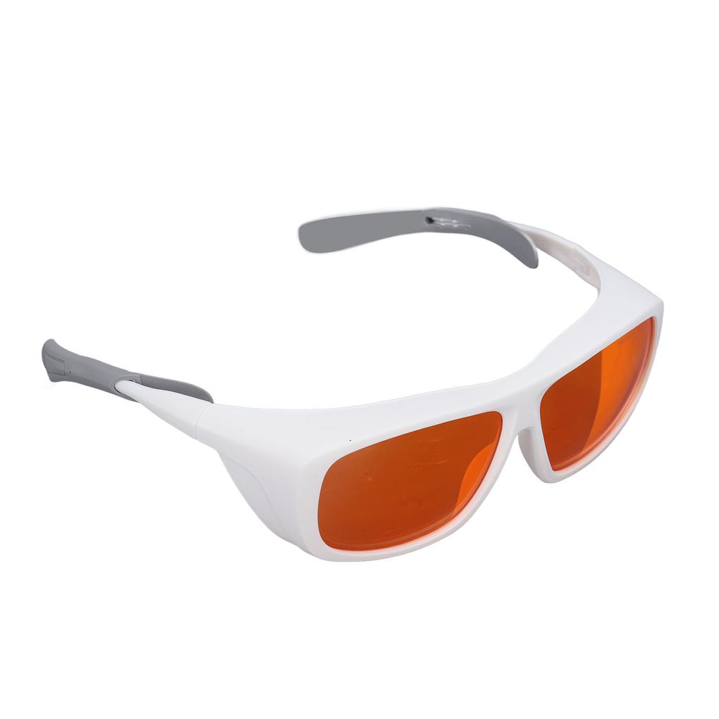 Laser Safety Goggles Plastic Eye Protection Glasses for Fiber Optic Projects 180‑500nm Wavelength White