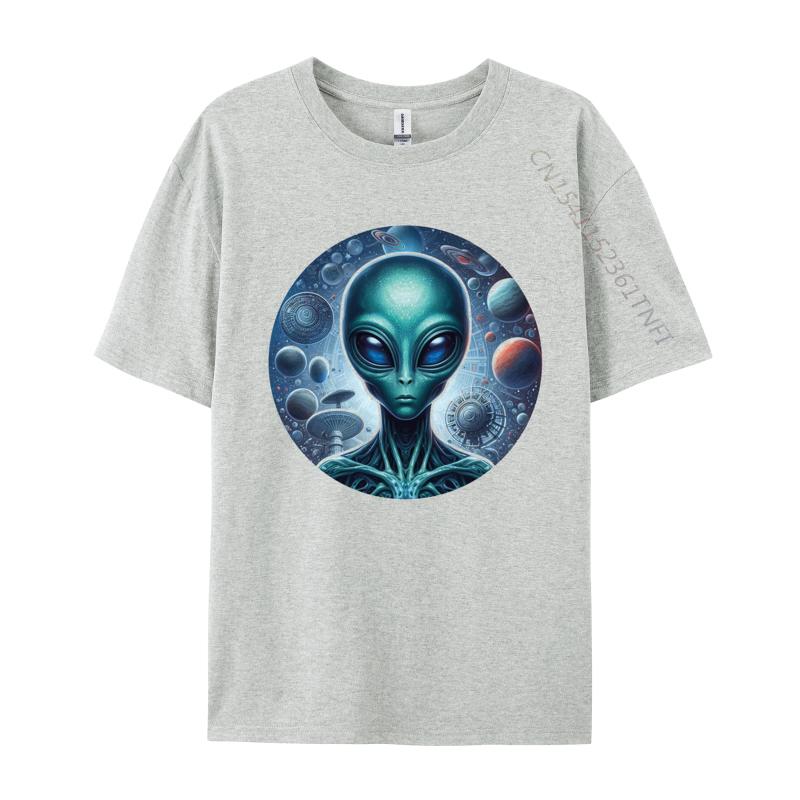 Alien In Space Tshirts Vintage Shirts For Unisex Cotton Tops T Shirt Retro SciFi Horror Unisex Classic Tshirt