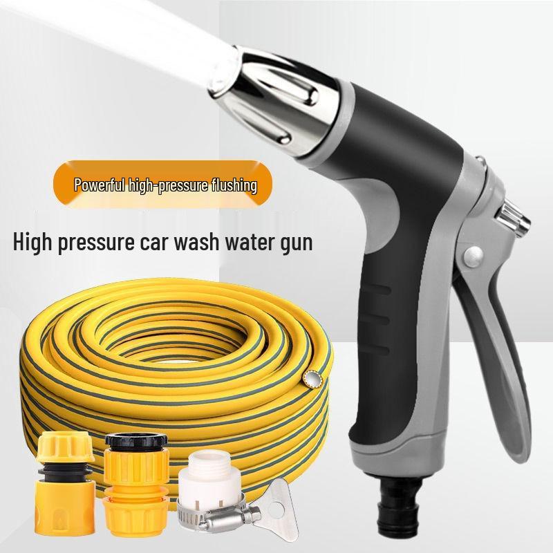 

All-Season Cold-Resistant High-Pressure Car Wash Hose & Water Gun Set