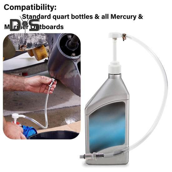 Manual Oil Suction Pump Leakproof Corrosion Resistant Kerosene Engine Oil Transmission Fluid Pump Lower Unit Gear Oil Pump