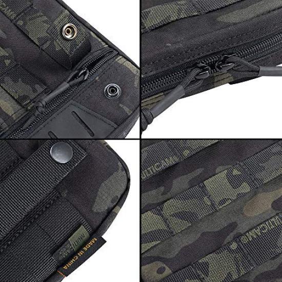 ELITE Nylon Hüftaufbewahrungswerkzeug Kleinartikel Klettverschluss Groß für Outdoor und Arbeit [AUSGEZEICHNETER SPANKER] Multifunktionale Tasche, Tasche, Tasche, Tasche, Organizer,