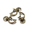 10pcs Cat Heart Snap Hook Trigger Clips Buckles for Keychain Lobster Lobster Clasp Hooks for Key Ring Clasp Jewelry Accessories