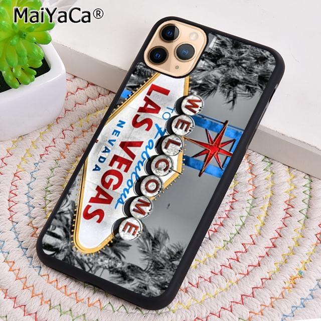 

MaiYaCa Las Vegas Nevada Gamble Phone Case Cover For iPhone 17 Air 16 15 plus 11 12 13 14 pro max shell coque iPhone 11pro max