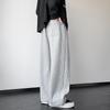 Men's Loose Embroidered Wide-Leg Sweatpants