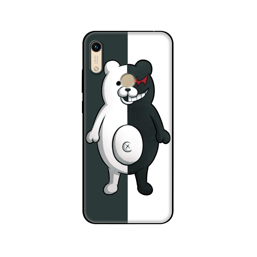 

Черный чехол из ТПУ для Huawei Honor 8a 8s Prime 9 Lite honor 9A 9C 9X Premium 9x Pro 9S чехол Kumamon Danganronpa Monokuma honor 9X
