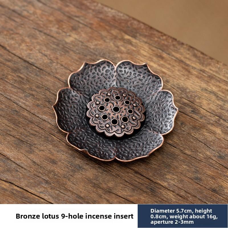 Lotus Incense Holder Multifunctional Incense Holder Incense Gourd Incense Holder Incense Holder Alloy Incense Holder 7