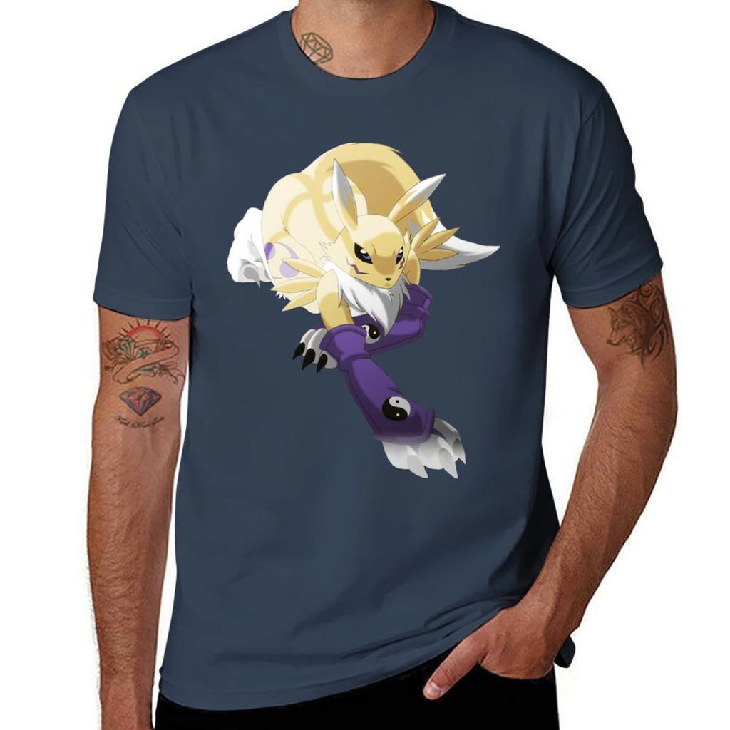 Relaxing Bunny Fox T-shirt T Shirts Designer T Shirts For Man Graphic Tees Cotton T Shirt Man T-shirt