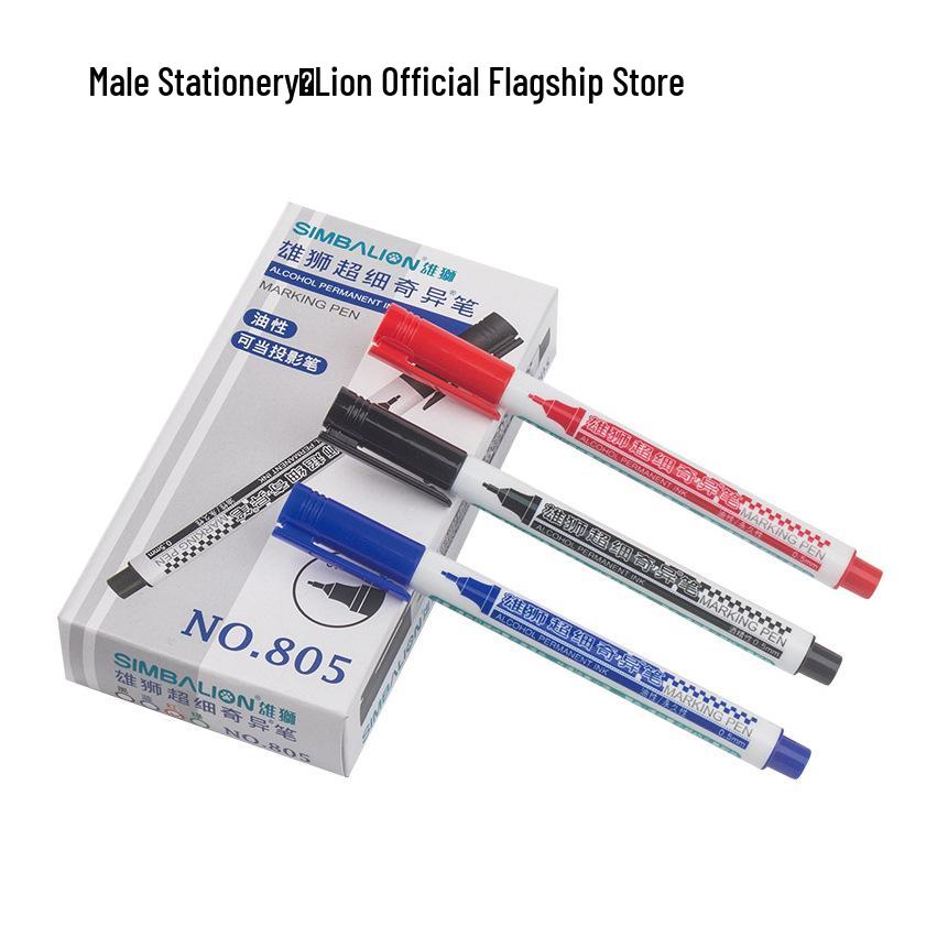 Eco-Friendly Taiwan Xiongshi 805 Fine Liner Pen, 0.5mm Oil-Based for Art and Notes