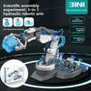 Hydraulischer Roboterarm STEM-Kit DIY-Montage Ingenieurspielzeug für Kinder Kind Pädagogisches Wissenschaftsexperiment Geschenke Rätselspielzeug-Set