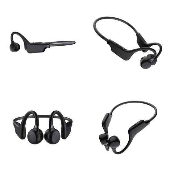 Bone Conduction Headphone Wireless Open Earbuds Waterproof Lightweight Ear Sports Headphones for Running Outdoor Exercise Workout