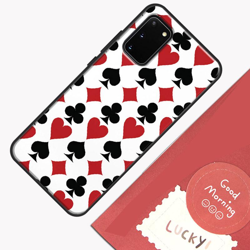 CASINO PLAYING CARDS Phone Case For Samsung Galaxy S23 S26 Ultra S20 S21 S22 S24 S25 Plus S10 S25 FE Cover Shell