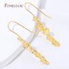 18K Gold Plated Earring Hooks,Hypoallergenic Ear Wires & Hoops,DIY Jewelry Making Supplies Findings,Earring Accessories